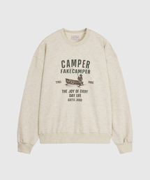 FAKE CAMPER（フェイクキャンパー）の「フィッシングシリーズ スウェット [オートミール]（スウェット）」