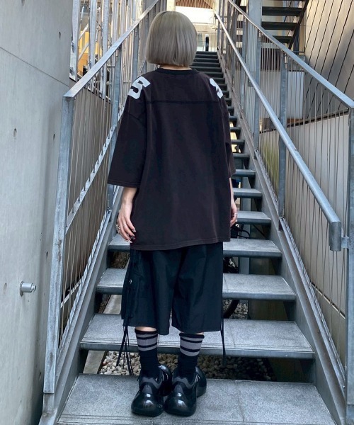 Candy Stripper（キャンディストリッパー）の「8 POCKETS NYLON HALF パンツ（その他パンツ・レディース・オレンジ/グレー/ブラック・FREE）」の18枚目の写真