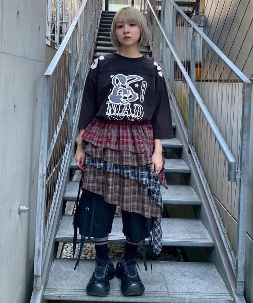 Candy Stripper（キャンディストリッパー）の「8 POCKETS NYLON HALF パンツ（その他パンツ・レディース・オレンジ/グレー/ブラック・FREE）」の20枚目の写真