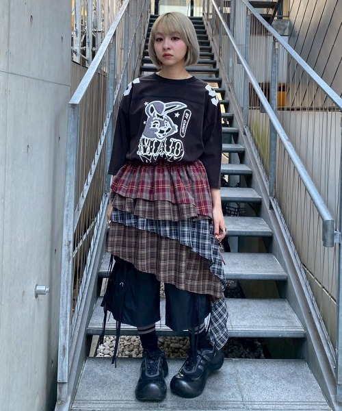 Candy Stripper（キャンディストリッパー）の「8 POCKETS NYLON HALF パンツ（その他パンツ・レディース・オレンジ/グレー/ブラック・FREE）」の22枚目の写真