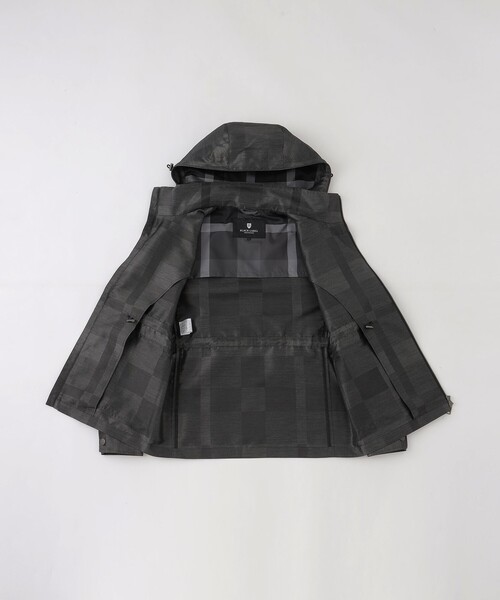 BLACK LABEL CRESTBRIDGE（ブラックレーベル・クレストブリッジ）の「【WEB限定】シャドーチェックM65パーカー（ブルゾン・メンズ・ネイビー/グレー系その他・M/XL/L）」の10枚目の写真