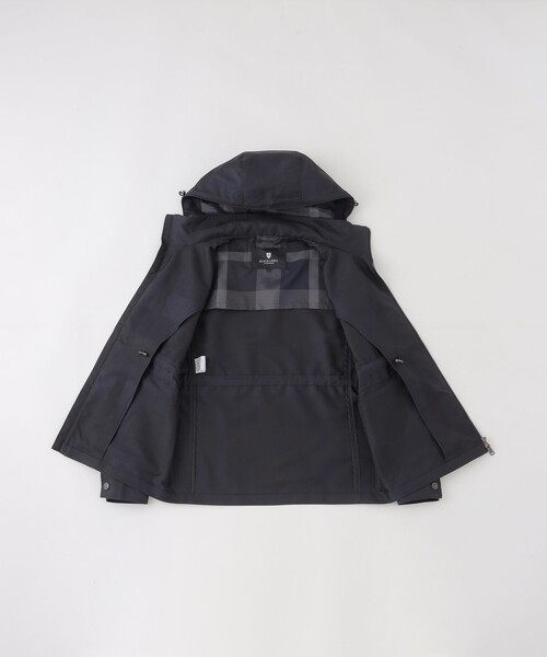 BLACK LABEL CRESTBRIDGE（ブラックレーベル・クレストブリッジ）の「【WEB限定】シャドーチェックM65パーカー（ブルゾン・メンズ・ネイビー/グレー系その他・M/XL/L）」の19枚目の写真