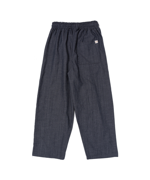 CARGOBROS(カーゴブロス)の「ツーピンタックリネンワイドバンディングパンツ(ブルー)(その他パンツ・メンズ・その他・FREE)」の2枚目の写真