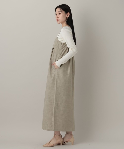 A part by（アパートバイ）の「コクーンキャミワンピース（ワンピース・レディース・ベージュ/キャメル/チャコールグレー・FREE）」の20枚目の写真
