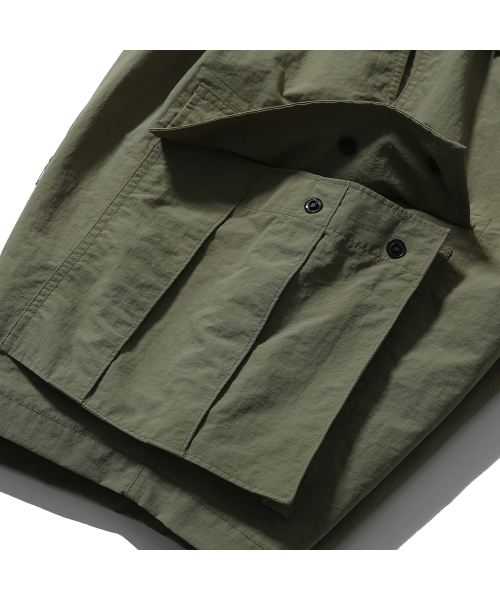 MOIF（モイフ）の「[SS25] オーバーミル 6P ショーツ / フォリッジグリーン（その他パンツ・メンズ・その他・S/M/L）」の11枚目の写真