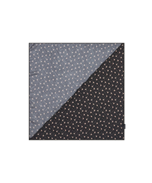 LARTIGENT（ラーティゼン）の「L17 FLOWER SCARF(BLACK)（バンダナ/スカーフ）」