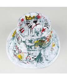 THE MADNESS（ザ マッドネス）の「HAND MADE WORK GRAPHY CROWN HAT_WH（ハット）」