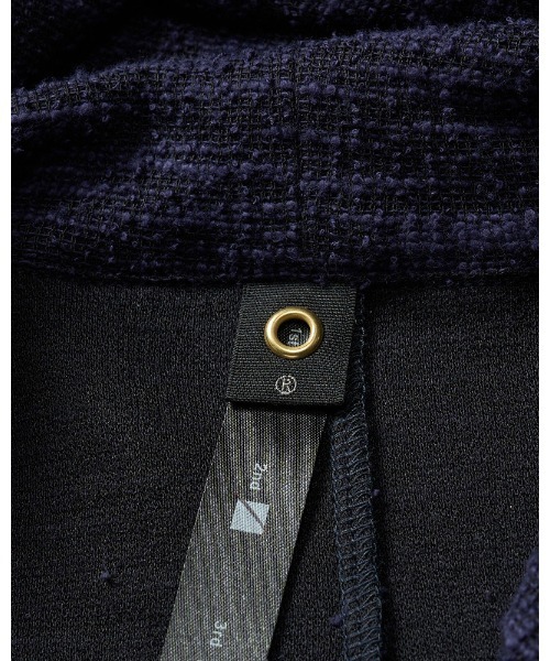 wjk（ダヴルジェイケイ）の「knit jacquard relax parker（パーカー・メンズ・ブラック/ネイビー・SMALL/MEDIUM/LARGE/X-LARGE）」の14枚目の写真