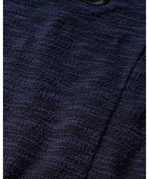 wjk（ダヴルジェイケイ）の「knit jacquard relax parker（パーカー・メンズ・ブラック/ネイビー・SMALL/MEDIUM/LARGE/X-LARGE）」の17枚目の写真