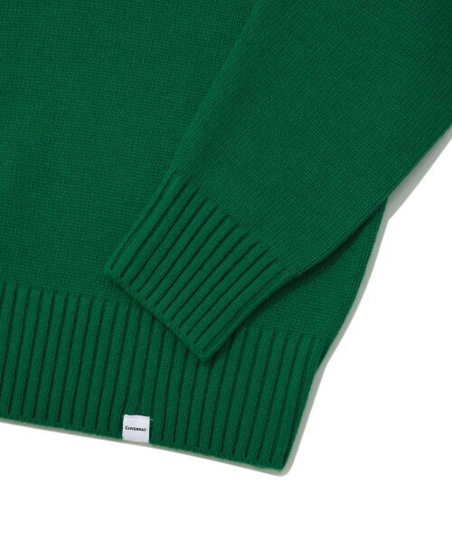 COVERNAT(カバーナット)の「ミドルCロゴクルーネックニットグリーン(ニット/セーター・レディース・その他・S/M/L/XS)」の5枚目の写真