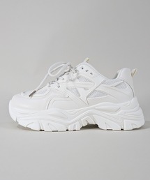 styiro（スタイロ）の「3.5cmUP 軽量厚底 ボリュームソールスニーカー オールシーズン 無地（スニーカー）」