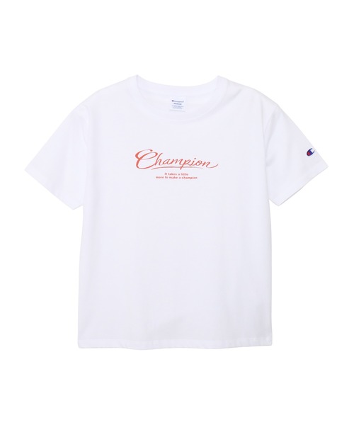 Champion(チャンピオン)の「【Champion/チャンピオン】レディース ショートスリーブTシャツ(Tシャツ/カットソー・レディース・ブルー系その他3/ライトピンク/ブラック/ホワイト・LARGE/MEDIUM)」の12枚目の写真