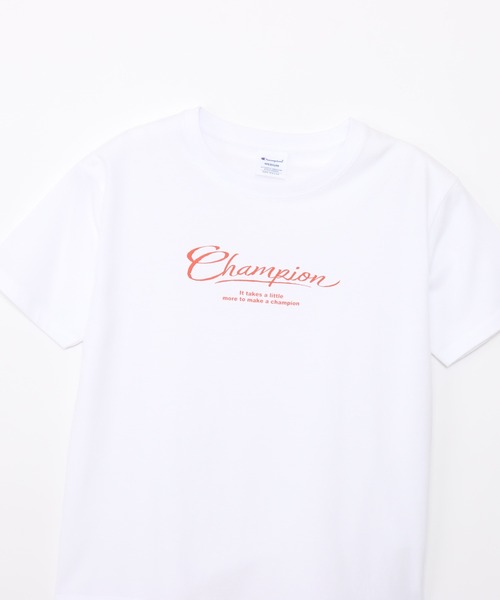 Champion(チャンピオン)の「【Champion/チャンピオン】レディース ショートスリーブTシャツ(Tシャツ/カットソー・レディース・ブルー系その他3/ライトピンク/ブラック/ホワイト・LARGE/MEDIUM)」の13枚目の写真