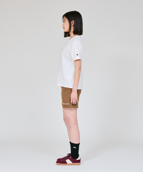 Champion(チャンピオン)の「【Champion/チャンピオン】レディース ショートスリーブTシャツ(Tシャツ/カットソー・レディース・ブルー系その他3/ライトピンク/ブラック/ホワイト・LARGE/MEDIUM)」の10枚目の写真