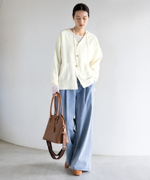 Elura（エルーラ）の「総レースカットソー/656402（Tシャツ/カットソー・レディース・ブラック/オフホワイト・FREE）」の8枚目の写真