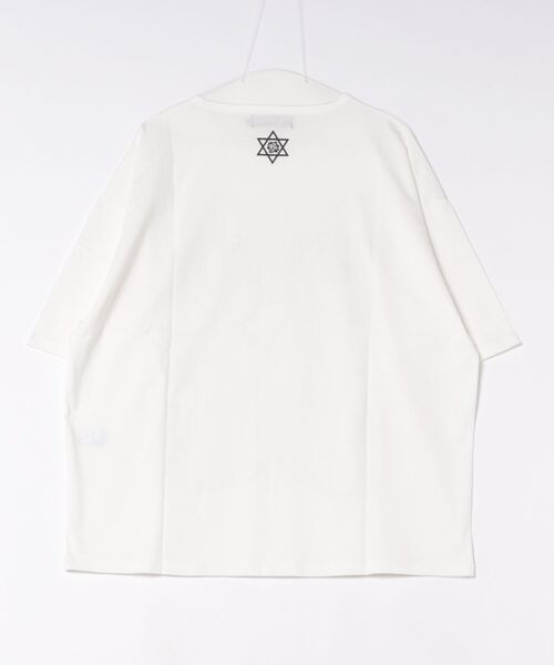 JUGLANS(ユグランス)の「【PSYCHO NATION】双子妖狐 TEE(Tシャツ/カットソー・メンズ・チャコールグレー/ブラック/ホワイト・L/M)」の4枚目の写真