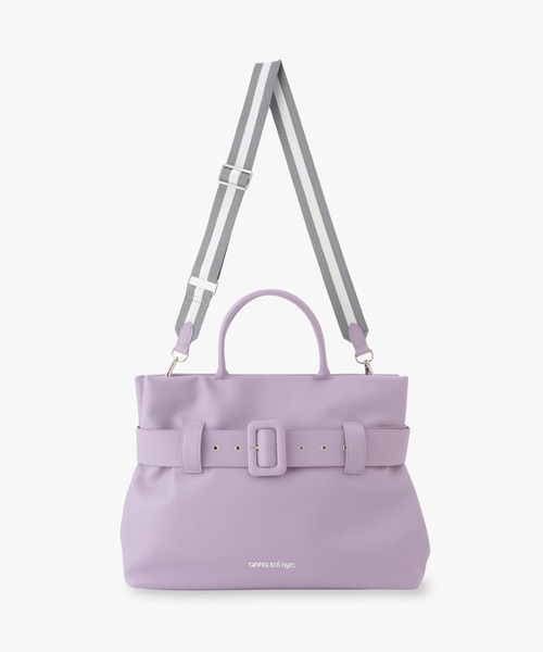 anna sui nyc(アナ スイ エヌ ワイ シー)の「レトロベルトバッグ(ショルダーバッグ・レディース・ラベンダー/グリーン/ブラック・FREE)」の5枚目の写真