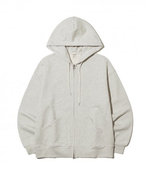 Big Unionの「89LINE ZIP UP HOODIE / OATMEAL(パーカー・レディース・その他・LARGE/MEDIUM)」の2枚目の写真