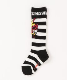 HYSTERIC MINI | LITTLE BEE ボーダー ベビーハイソックス(ソックス/靴下)