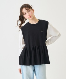 メゾピアノ11枚　ポンポネット1枚 Tシャツ 12枚セット サイズ130 メッシュパーカ＆Tシャツセット（アンサンブル）｜pom ponette junior