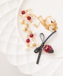 Rose Tiara | チョコがけいちごのネックレス(ネックレス)