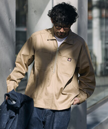 RED KAP/レッドキャップ 別注 ハーフジップ ロングスリーブ プルオーバー シャツ