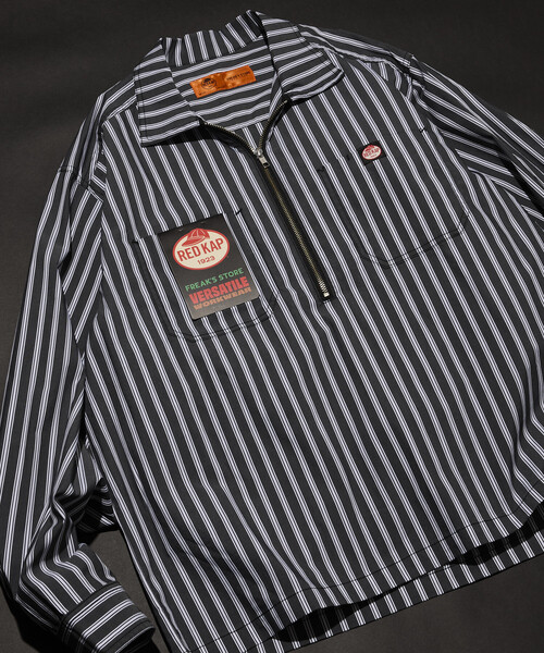 RED KAP/レッドキャップ 別注 ハーフジップ ロングスリーブ プル