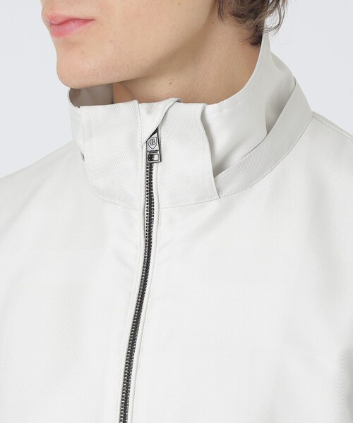 BLACK LABEL CRESTBRIDGE（ブラックレーベル・クレストブリッジ）の「【BLACK lab.】シャドーチェックハイブリッドパーカー（ブルゾン・メンズ・ホワイト系その他/ネイビー/グレー系その他2・XL/L/M）」の9枚目の写真