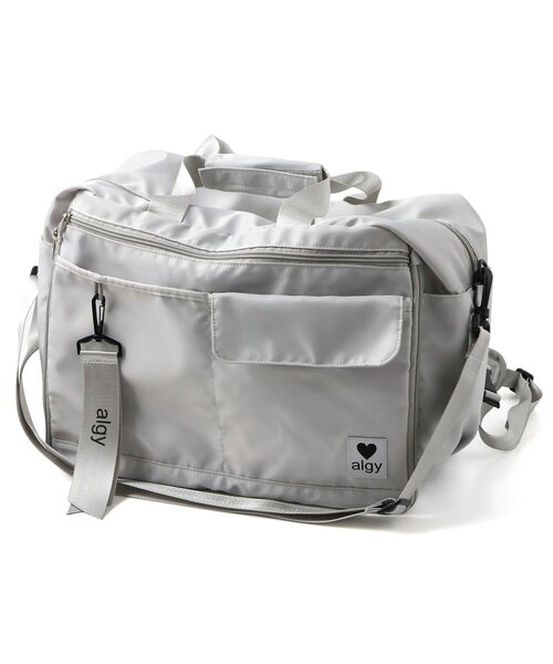 BREEZE(ブリーズ)の「3WAY拡張ボストンBAG【22-30L】(ボストンバッグ・キッズ・ブラック/グレー・FREE)」の2枚目の写真