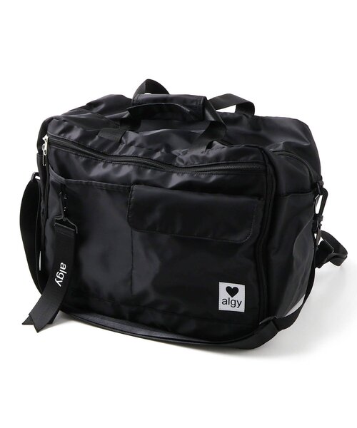 BREEZE(ブリーズ)の「3WAY拡張ボストンBAG【22-30L】(ボストンバッグ・キッズ・ブラック/グレー・FREE)」の1枚目の写真
