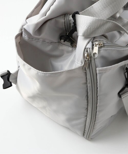 BREEZE(ブリーズ)の「3WAY拡張ボストンBAG【22-30L】(ボストンバッグ・キッズ・ブラック/グレー・FREE)」の8枚目の写真
