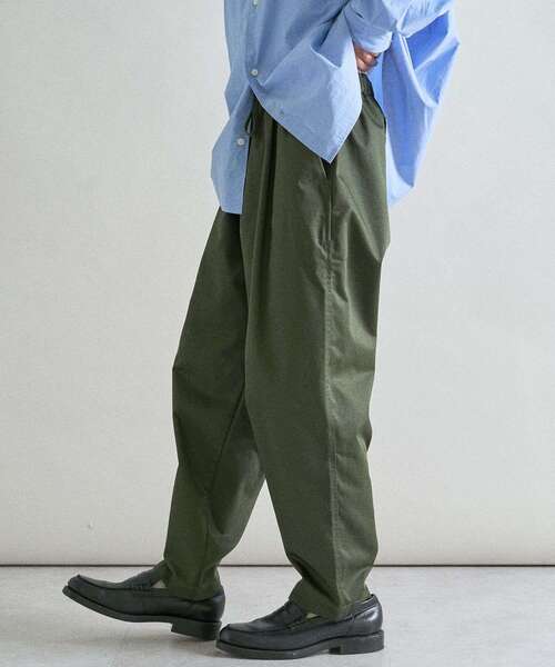 CRAFT STANDARD BOUTIQUE（クラフトスタンダードブティック）の「イージーワイドテーパードパンツ（その他パンツ・メンズ・ベージュ/ブラック/カーキ・M/L）」の13枚目の写真