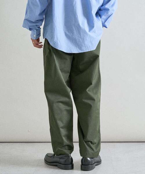 CRAFT STANDARD BOUTIQUE（クラフトスタンダードブティック）の「イージーワイドテーパードパンツ（その他パンツ・メンズ・ベージュ/ブラック/カーキ・M/L）」の14枚目の写真