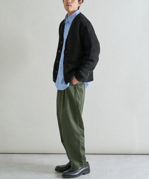 CRAFT STANDARD BOUTIQUE（クラフトスタンダードブティック）の「イージーワイドテーパードパンツ（その他パンツ・メンズ・ベージュ/ブラック/カーキ・M/L）」の16枚目の写真