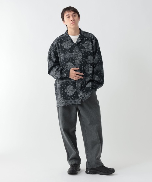 GEORGE'S(ジョージズ)の「ペイズリー柄シャツ(シャツ/ブラウス・メンズ・サックスブルー/ダークネイビー・MEDIUM/LARGE)」の11枚目の写真