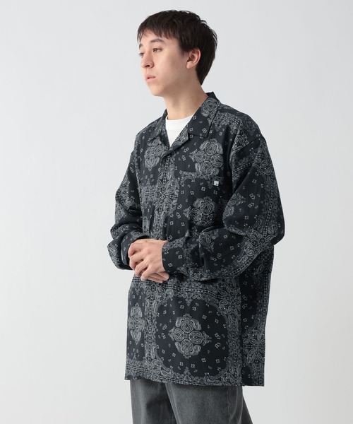GEORGE'S(ジョージズ)の「ペイズリー柄シャツ(シャツ/ブラウス・メンズ・サックスブルー/ダークネイビー・MEDIUM/LARGE)」の14枚目の写真