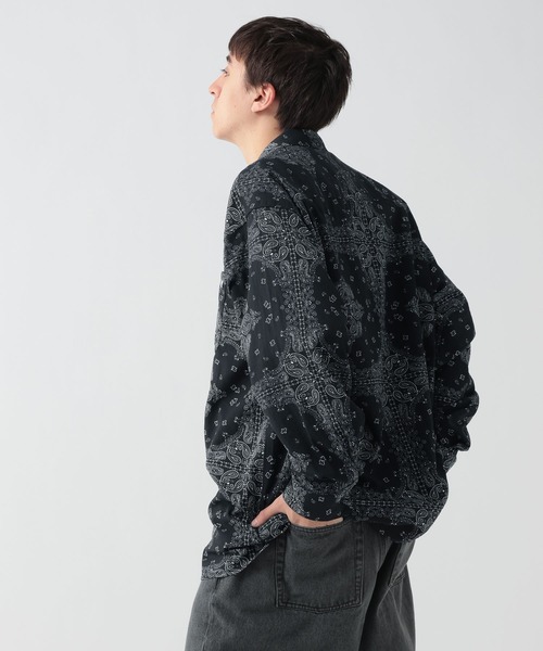 GEORGE'S(ジョージズ)の「ペイズリー柄シャツ(シャツ/ブラウス・メンズ・サックスブルー/ダークネイビー・MEDIUM/LARGE)」の15枚目の写真