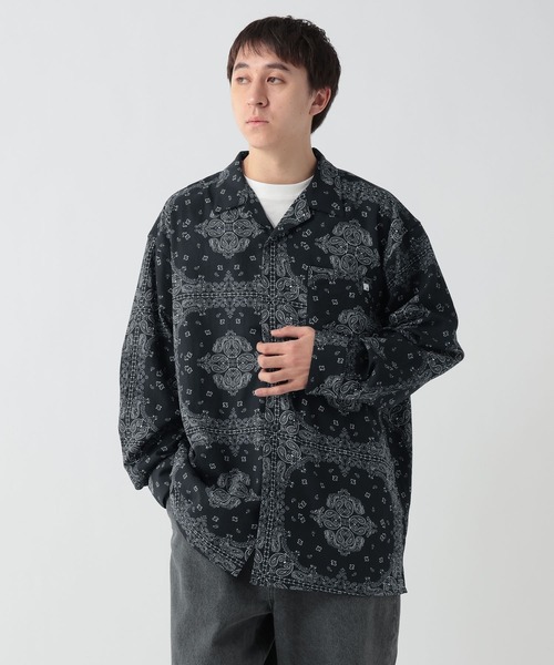 GEORGE'S(ジョージズ)の「ペイズリー柄シャツ(シャツ/ブラウス・メンズ・サックスブルー/ダークネイビー・MEDIUM/LARGE)」の17枚目の写真