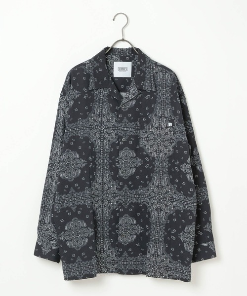 GEORGE'S(ジョージズ)の「ペイズリー柄シャツ(シャツ/ブラウス・メンズ・サックスブルー/ダークネイビー・MEDIUM/LARGE)」の19枚目の写真