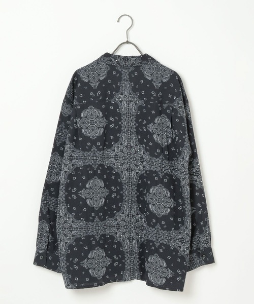 GEORGE'S(ジョージズ)の「ペイズリー柄シャツ(シャツ/ブラウス・メンズ・サックスブルー/ダークネイビー・MEDIUM/LARGE)」の20枚目の写真