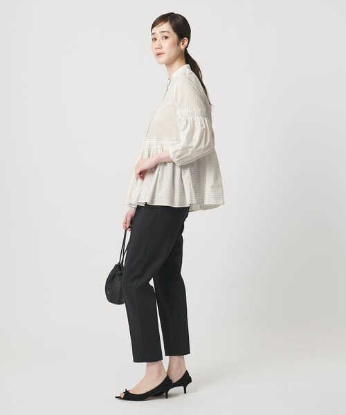 UNITED ARROWS（ユナイテッドアローズ）の「MANTECO POP ブラウス（シャツ/ブラウス・レディース・オフホワイト/ライラック/ダークグレー・38/36）」の22枚目の写真