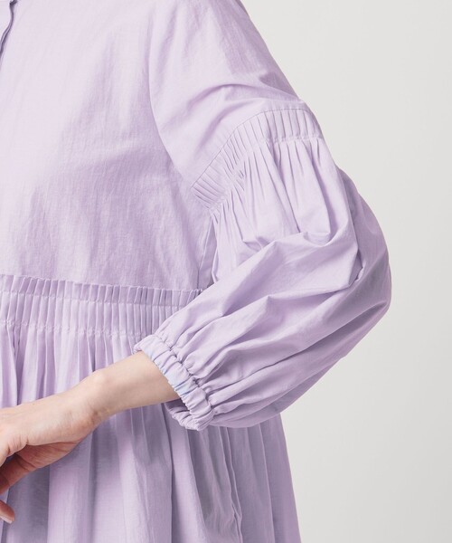 UNITED ARROWS（ユナイテッドアローズ）の「MANTECO POP ブラウス（シャツ/ブラウス・レディース・オフホワイト/ライラック/ダークグレー・38/36）」の5枚目の写真