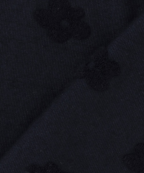 petit main(プティマイン)の「お花ジャカードフレアパンツ(その他パンツ・キッズ・ネイビー/ライトベージュ/ラベンダー・90cm/120cm/110cm/80cm/130cm/100cm)」の11枚目の写真