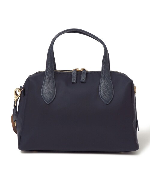 Beau're（ヴュレ）の「BEAURE: ナイロン スクエア テープ ボストン（ボストンバッグ・レディース・ブラック/ネイビー・ONE SIZE）」の19枚目の写真