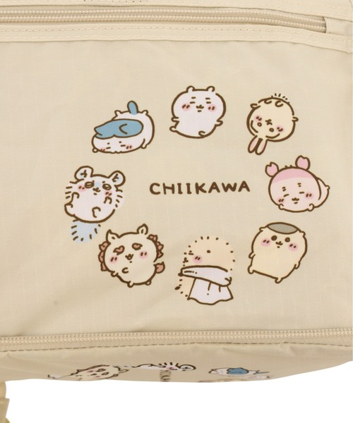 Siffler(シフレ)の「【CHIIKAWA/ちいかわ】 折りたたみボストンバッグ(M)23L(ボストンバッグ・レディース・ミント/ベージュ・FREE)」の14枚目の写真