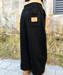 Ada.（エイダ）の「◇MUCENT◇ブランド直輸入正規品/LASH METAL LOGO JOGGER SWEAT WIDE PANT ラッシュメタルロゴジョガースウェットワイドパンツ（スウェットパンツ）」