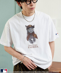 PUBLUX | PUBLUX/パブリュクス 別注MLB アニマルプリント Tシャツ 限定展開(Tシャツ/カットソー)