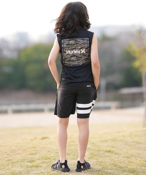 Hurley （ハーレー）の「Hurley/ハーレー キッズ タンクトップ バックプリント BUSL261005（タンクトップ・キッズ・ホワイト/ブラック・160cm/150cm/140cm/130cm）」の14枚目の写真