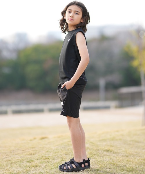 Hurley （ハーレー）の「Hurley/ハーレー キッズ タンクトップ バックプリント BUSL261005（タンクトップ・キッズ・ホワイト/ブラック・160cm/150cm/140cm/130cm）」の15枚目の写真