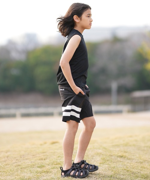Hurley （ハーレー）の「Hurley/ハーレー キッズ タンクトップ バックプリント BUSL261005（タンクトップ・キッズ・ホワイト/ブラック・160cm/150cm/140cm/130cm）」の16枚目の写真